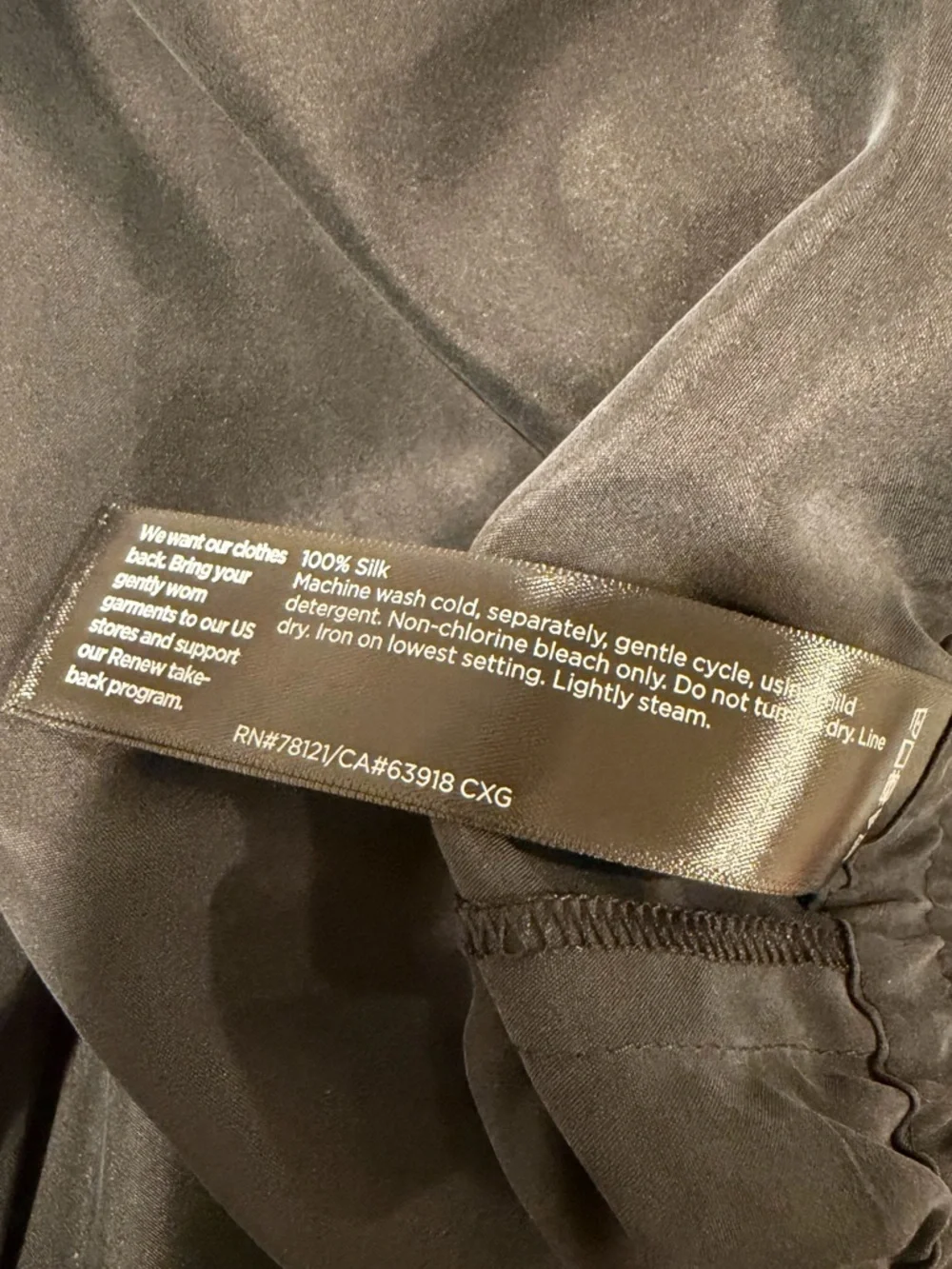 NWT Eileen Fisher Washed Silk Cargo Pants size XL